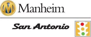 M MANHEIM SAN ANTONIO logo