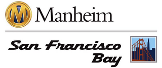 M MANHEIM SAN FRANCISCO BAY logo