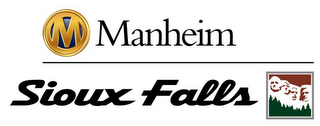 M MANHEIM SIOUX FALLS logo