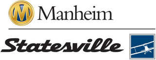 M MANHEIM STATESVILLE logo