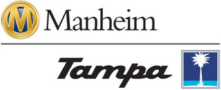 M MANHEIM TAMPA logo