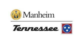 M MANHEIM TENNESSEE logo