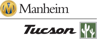 M MANHEIM TUCSON logo