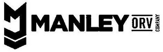 M MANLEY ORV COMPANY logo