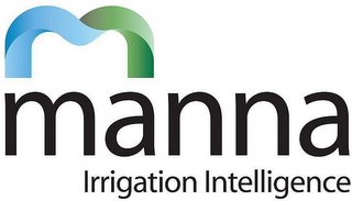 M MANNA IRRIGATION INTELLIGENCE logo