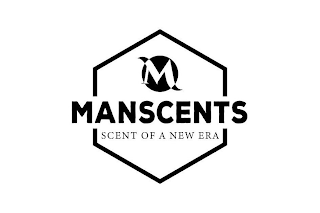 M MANSCENTS SCENT OF A NEW ERA logo