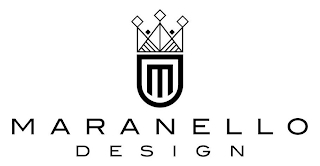 M MARANELLO DESIGN logo