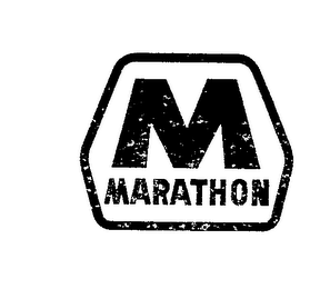M MARATHON logo