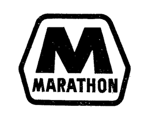 M MARATHON logo