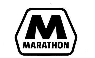 M MARATHON logo