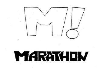 M! MARATHON logo