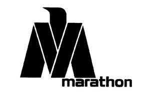M MARATHON logo