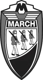 M MARCH logo