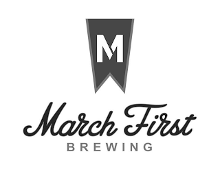 M MARCH FIRST BREWING logo