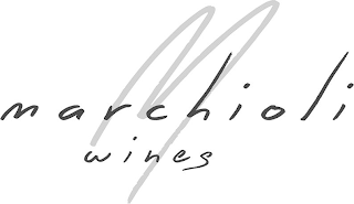 M MARCHIOLI WINES logo