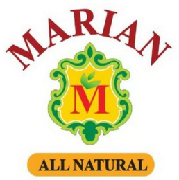 M MARIAN ALL NATURAL logo