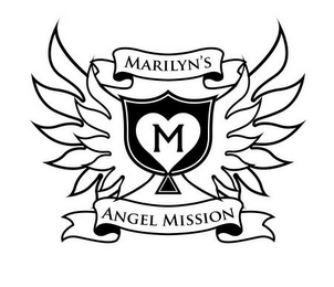 M MARILYN'S ANGEL MISSION logo