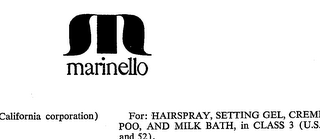 M MARINELLO logo