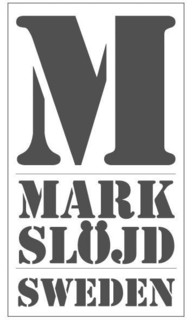 M MARK SLÖJD SWEDEN logo
