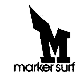 M MARKER SURF logo