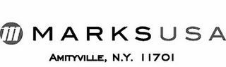 M MARKS USA AMITYVILLE, N.Y. 11701 logo