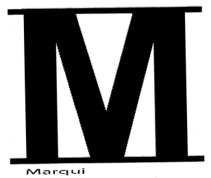 M MARQUI logo
