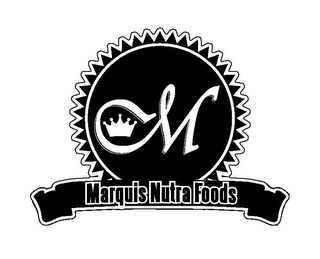 M MARQUIS NUTRA FOODS logo