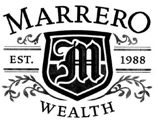 M MARRERO WEALTH EST. 1988 logo