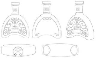 M MARTELL CHANTELOUP PERSPECTIVE MARTELL EXTRA logo
