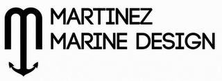 M MARTINEZ MARINE DESIGN logo