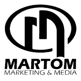 M MARTOM MARKETING & MEDIA logo