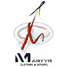 M MARTYR CLOTHING & APPAREL logo