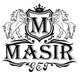 M MASIR GET logo