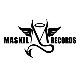 M MASKIL RECORDS logo