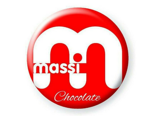 M MASSI CHOCOLATE logo