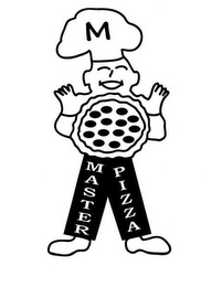M MASTER PIZZA logo