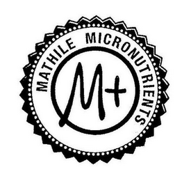 M+ MATHILE MICRONUTRIENTS logo