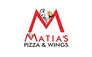 M MATIA'S PIZZA & WINGS logo