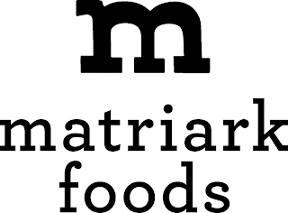 M MATRIARK FOODS logo