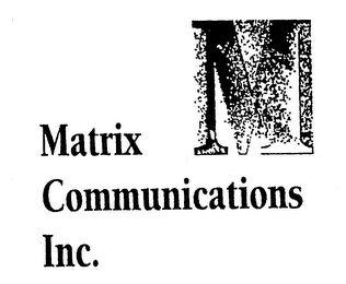 M MATRIX COMMUNICATIONS INC. logo