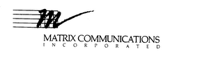 M MATRIX COMMUNICATIONS INCORPORATED logo