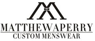 M MATTHEWAPERRY CUSTOM MENSWEAR logo