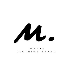 M. MAUVE CLOTHING BRAND logo