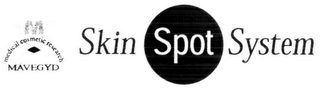 M MAVEGYD MEDICAL COSMETIC RESEARCH SKIN SPOT SYSTEM logo