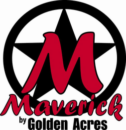 M MAVERICK BY GOLDEN ACRES logo