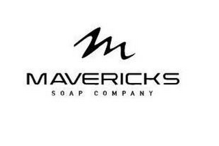 M MAVERICKS SOAP COMPANY logo
