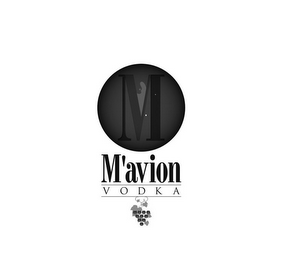 M M'AVION VODKA logo
