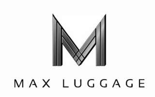 M MAX LUGGAGE logo