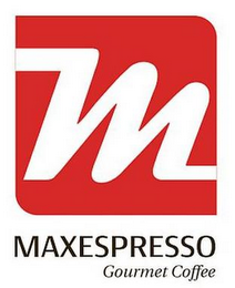M MAXESPRESSO GOURMET COFFEE logo