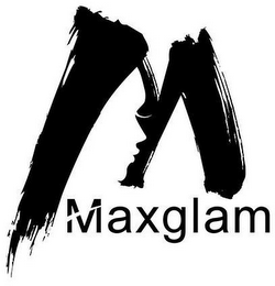 M MAXGLAM logo